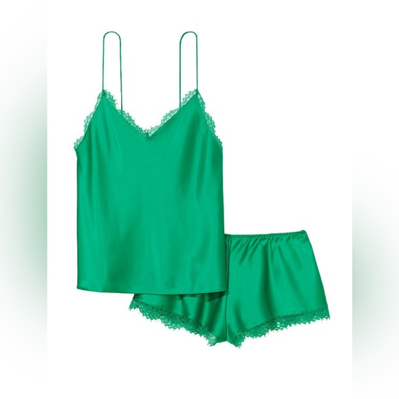 VICTORIA SECRET Green Pajama Set - Picture 9 of 9